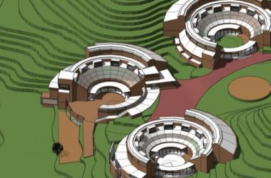 Sketchup商业模型|山地会所,现代风格-BIM建筑网