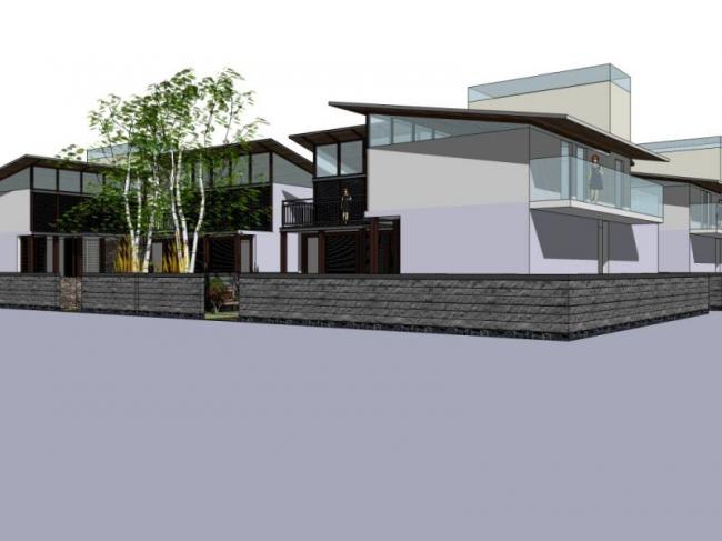 Sketchup住宅模型|低层住宅,中式风格 Sketchup住宅模型|低层住宅,中式风格