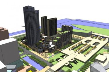 Sketchup综合体模型|多高层商业综合体，住宅，办公，现代风格-BIM建筑网