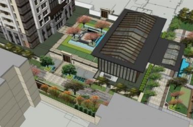 Sketchup景观模型|住宅景观,现代中式风格-BIM建筑网