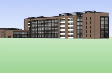 Sketchup学校模型|多层学校教学楼,校园教育建筑,古典风格-BIM建筑网