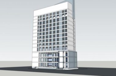 Sketchup酒店模型|高层酒店,现代风格-BIM建筑网