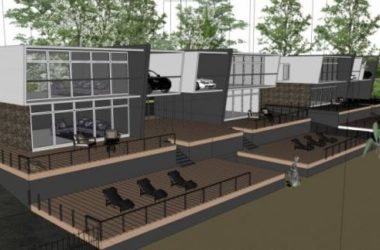 Sketchup商业模型|低层商业建筑,现代风格-BIM建筑网