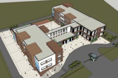 Sketchup学校模型|多层学校幼儿园,校园教育建筑,现代风格-BIM建筑网