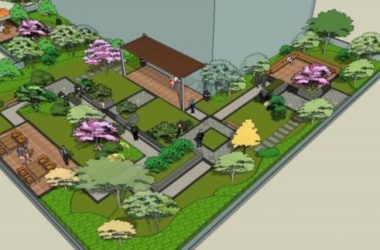 Sketchup景观模型|屋顶花园,现代风格-BIM建筑网