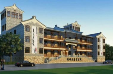 Sketchup文化模型|多层画院,文化建筑,中式风格-BIM建筑网
