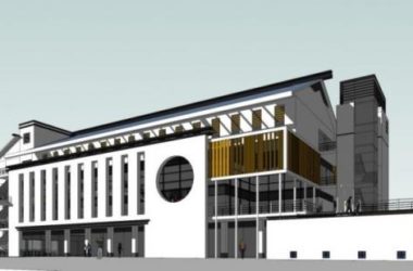 Sketchup商业模型|多层食堂,现代中式风格-BIM建筑网