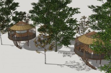 Sketchup商业模型|低层会所,欧式风格-BIM建筑网