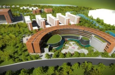 Sketchup学校模型|多层学校,校园教育建筑,现代风格-BIM建筑网