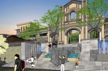 Sketchup商业模型|多层商业街，中式风格-BIM建筑网