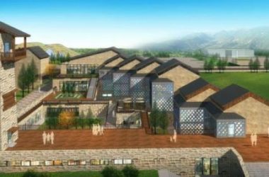 Sketchup商业模型|多层商业街，现代中式风格-BIM建筑网