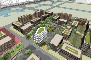 Sketchup办公模型|多层办公区,现代风格-BIM建筑网