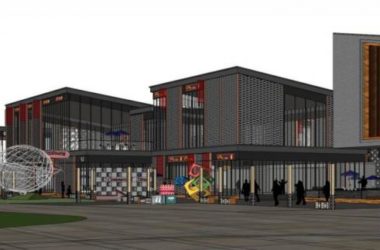 Sketchup商业模型|多层商业中心,现代风格-BIM建筑网