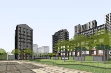 Sketchup住宅模型|超高层小区住宅楼,现代风格-BIM建筑网