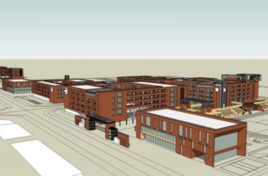 Sketchup学校模型|多层学校,校园教育建筑,现代风格-BIM建筑网