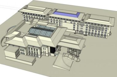 Sketchup酒店模型|多层酒店,现代风格-BIM建筑网