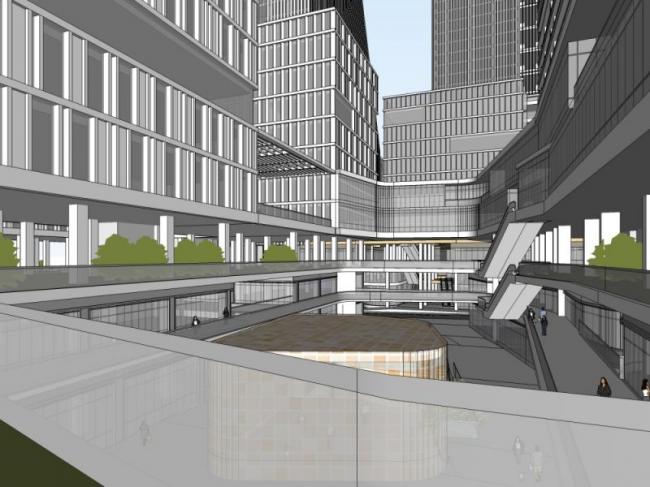 Sketchup办公模型|超高层办公楼,现代风格 Sketchup办公模型|超高层办公楼,现代风格
