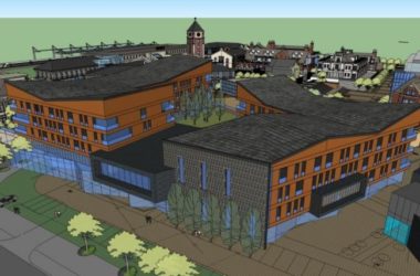 Sketchup商业模型|多层商业街,现代风格-BIM建筑网