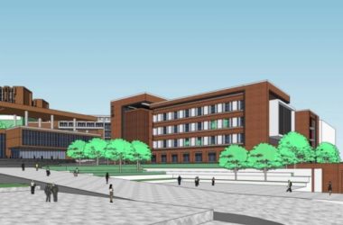 Sketchup学校模型|多层教学楼学校,校园教育建筑,现代风格-BIM建筑网