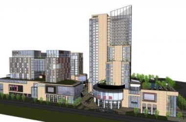 Sketchup综合体模型|超高层办公楼，购物中心，多高层商业综合体，现代风格-BIM建筑网