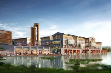 Sketchup商业模型|多层商业街,现代风格-BIM建筑网