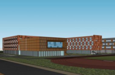 Sketchup学校模型|多层小学学校,校园教育建筑,现代风格-BIM建筑网