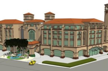 Sketchup酒店模型|多层酒店,西班牙古典风格-BIM建筑网
