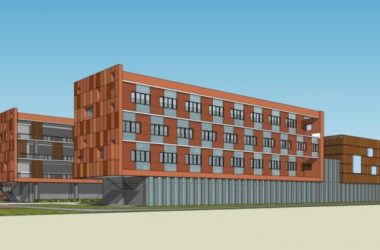 Sketchup学校模型|多层小学学校,校园教育建筑,现代风格-BIM建筑网