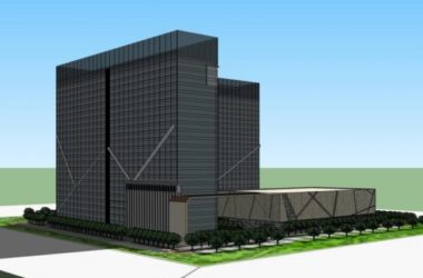 Sketchup办公模型|高层办公楼,现代风格-BIM建筑网
