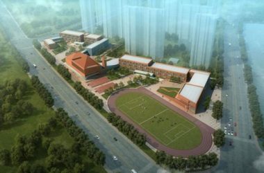 Sketchup学校模型|多层学校,校园教育建筑,现代风格-BIM建筑网