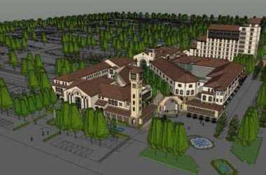 Sketchup商业模型|多层社区商业,古典风格-BIM建筑网