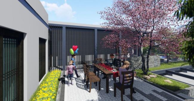 Sketchup景观模型|屋顶花园,现代风格 Sketchup景观模型|屋顶花园,现代风格
