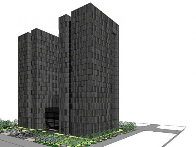 Sketchup住宅模型|高层住宅楼,现代风格 Sketchup住宅模型|高层住宅楼,现代风格