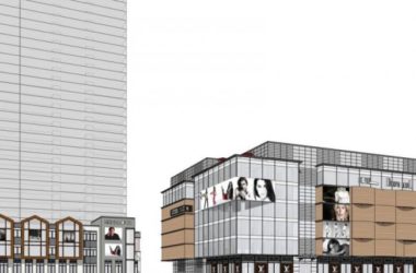 Sketchup商业模型|多层商业街,现代风格-BIM建筑网