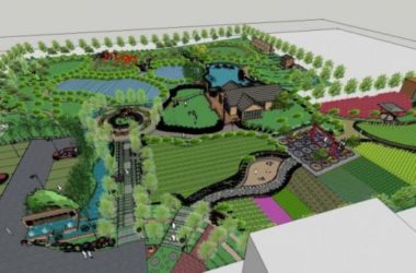 Sketchup商业模型|多层农家乐会所,商业,古典风格-BIM建筑网