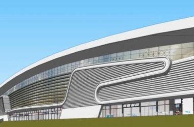 Sketchup车站路桥|火车站,现代风格-BIM建筑网