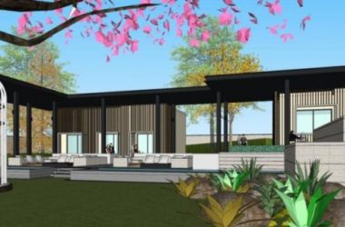 Sketchup商业模型|低层售楼处,现代风格-BIM建筑网