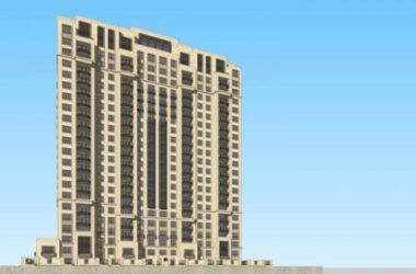 Sketchup住宅模型|高层住宅楼,古典风格-BIM建筑网