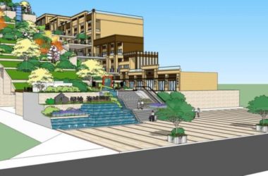 Sketchup景观模型|长廊景观,现代风格-BIM建筑网