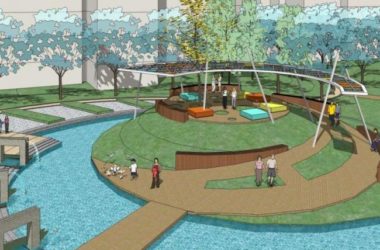 Sketchup景观模型|小区景观,住宅景观,现代风格-BIM建筑网