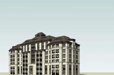 Sketchup住宅模型|多层住宅,古典风格-BIM建筑网