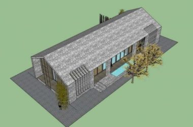 Sketchup住宅模型|住宅,坡屋顶,现代风格-BIM建筑网