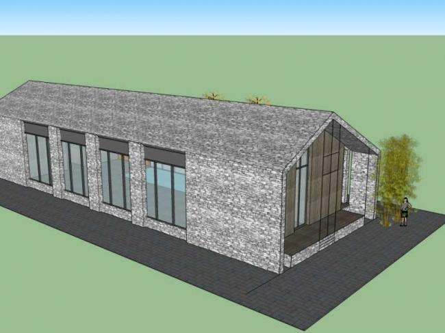 Sketchup住宅模型|住宅,坡屋顶,现代风格 Sketchup住宅模型|住宅,坡屋顶,现代风格