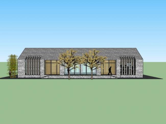 Sketchup住宅模型|住宅,坡屋顶,现代风格 Sketchup住宅模型|住宅,坡屋顶,现代风格