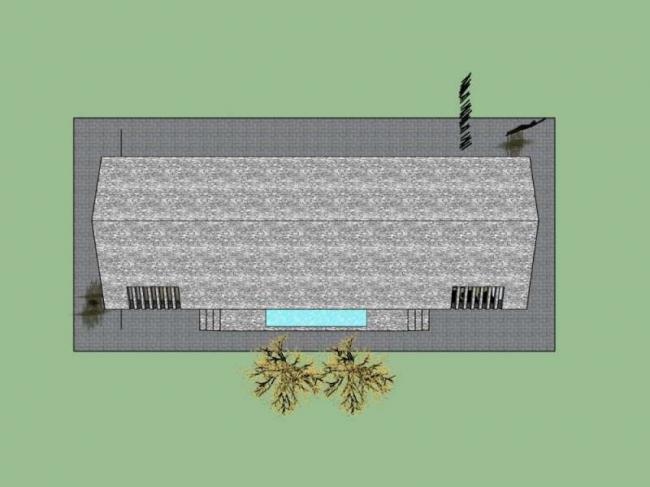 Sketchup住宅模型|住宅,坡屋顶,现代风格 Sketchup住宅模型|住宅,坡屋顶,现代风格