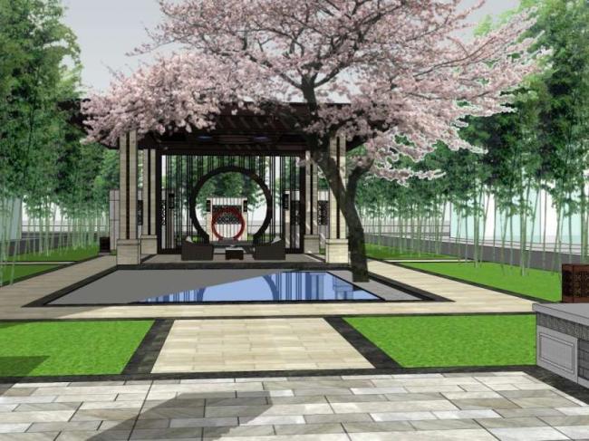 Sketchup小品模型|亭子,中式风格,小品 Sketchup小品模型|亭子,中式风格,小品
