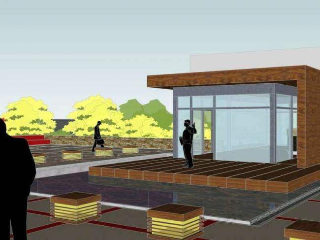 Sketchup景观模型|广场景观,现代风格 Sketchup景观模型|广场景观,现代风格