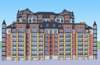 Sketchup住宅模型|高层住宅,古典风格-BIM建筑网