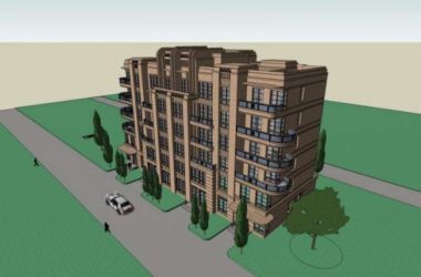 Sketchup住宅模型|多层住宅,欧式风格,居住建筑,古典风格-BIM建筑网
