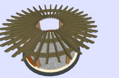Sketchup小品模型|亭子,现代风格,小品-BIM建筑网